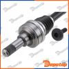 Demi-Arbre de Transmission ATM arrière droite pour BMW | NPW-BM-229, 33208679968